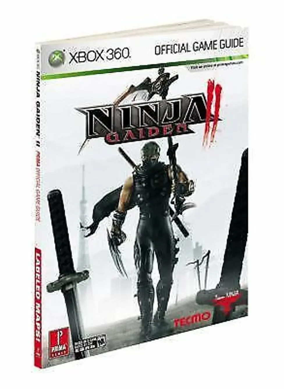 Ninja Gaiden II Prima Official Game Guide Xbox 360 Tecmo Strategy Book